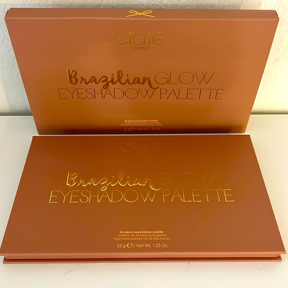 💖 Ciate London Brazilian Glow Eyeshadow Palette Brown Gold NEW
